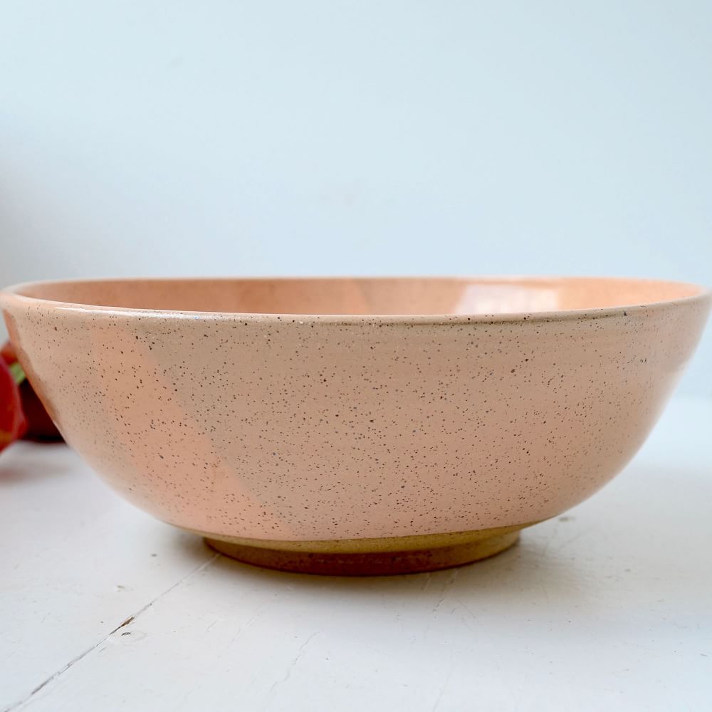 Personal Best Ceramics Speckled Serving Bowl