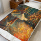 Ballet-Inspired Christmas Velveteen Plush Blanket for Cozy Nights