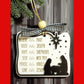 Believe Like Mary Nativity Christmas Ornament