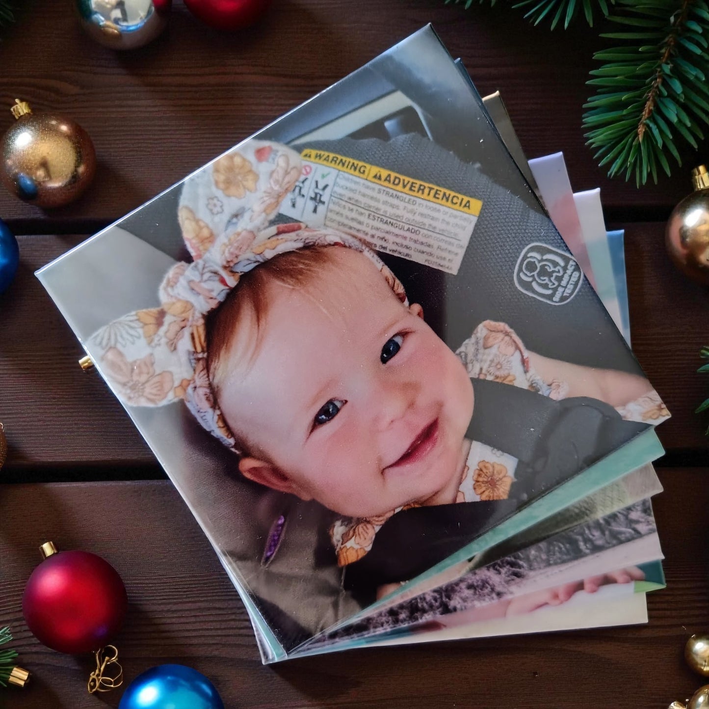 Custom 2.5 inch Square Photo Magnet